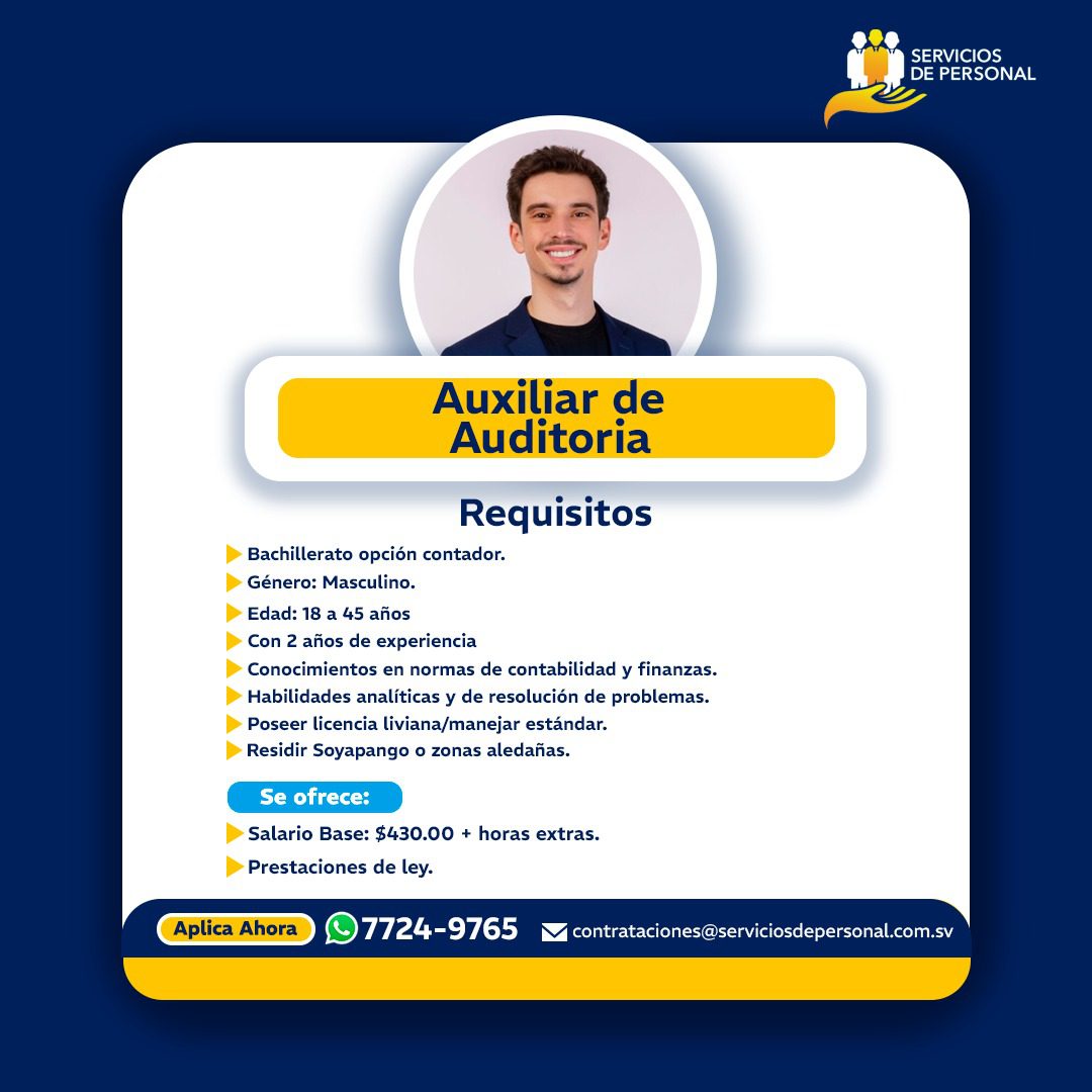 AUXILIAR AUDITORIA